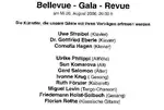 Bellevue – Gala – Revue am 20. 8. 2006 <br>(Text: Programmheft des Bellevue, Andreas Weigelt)